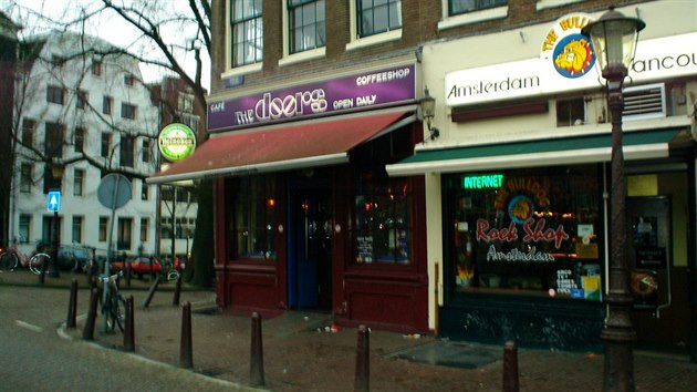 Coffeeshop The Doors v Amsterdamu