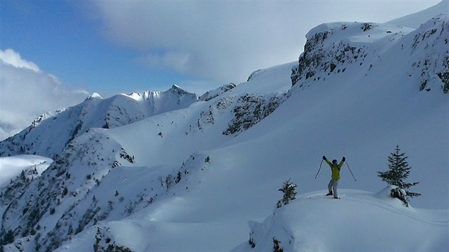 Vorarlberg Damls je rjem freerider.