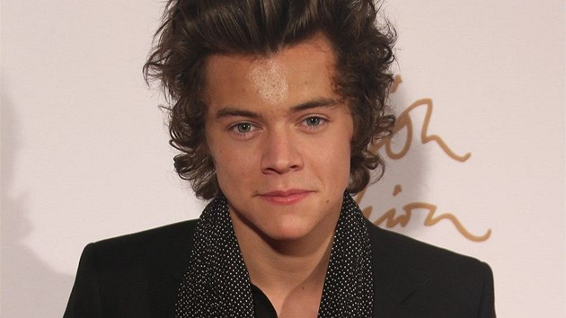 Harry Styles vyhrál British Style Award na britských módních cenách (2. prosince 2013).