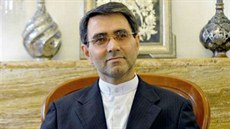 Íránský chargé d'affaires v Praze Gholam Réza Deríkvand.
