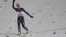 VÍT�Z. Závod Sv�tového poháru v Lillehammeru vyhrál Severin Freund.