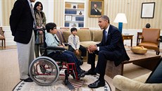Barack Obama na snímku Peta Souzi, oficiálního fotografa Bílého domu.