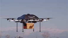 Amazon testuje létající drony. Stroje, které trochu pipomínají helikoptéru...