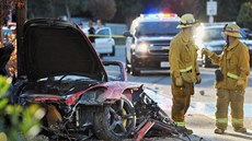 Herec Paul Walker zemel pi automobilové nehod u Los Angeles v Kalifornii...