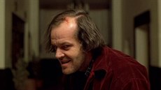 Slavný zábr z Kubrickovy adaptace Osvícení Stephena Kinga (Jack Nicholson)