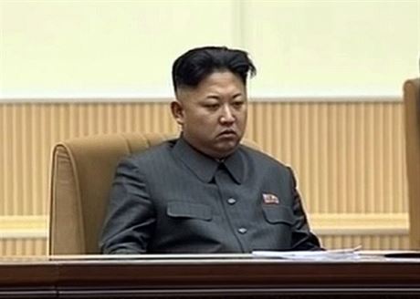 Vdce Severní Koreje Kim ong-un na slavnostech pipomínajících jeho otce Kim ong-Ila (17. prosince 2013)