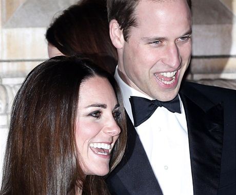 Princ William a jeho manelka Kate (11. prosince 2013)