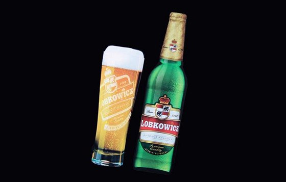 Světlý ležák pivovaru Lobkowicz.
