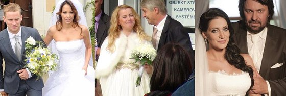 V roce 2013 se vdávala Agáta Hanychová i Iveta Bartoová, enil se Jií Pomeje