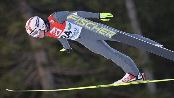 Tomá Portyk pi závod v Ramsau