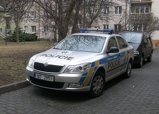 Policejní auto (ilustrační foto)
