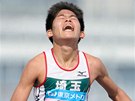 Yuki Kawauchi se drí tréninkového systému Arthura Lydiarda. 