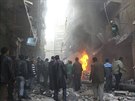 Nkolik dní za sebou suuje syrská armády obyvatele Aleppa takzvanými...