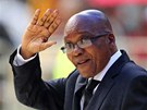 Jihoafrický prezident Jacob Zuma na vzpomínkové akci na poest zemelého...