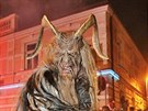 Centrum Kaplice se zm�nilo peklo, ve kter�m ��dili rohat� krampusov�.