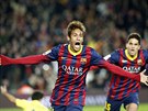 NEZASTAVITELNÝ NEYMAR. Barcelonský útoník Neymar pálil v tomto týdnu ptkrát -...