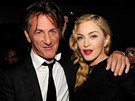 Bývalí manelé Madonna a Sean Penn si opt dobe rozumjí.