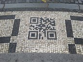 QR kód na Mariánském náměstí