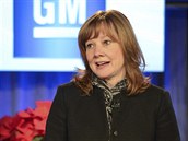 Nov generln editelka General Motors Mary Barra promlouv k zamstnancm v...