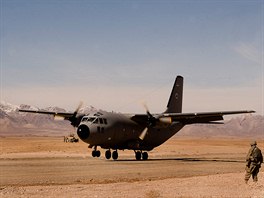 Letoun G.222 (C-27A Spartan) v Afghnistnu. Nkolik stroj zskali Afghnci od...