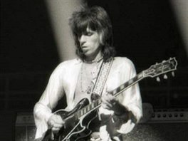 Keith Richards (Rolling Stones) v roce 1972