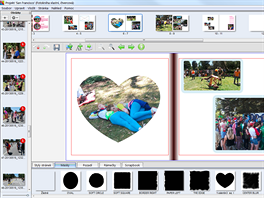 Styl rámeku na fotku aplikujete petaením. Stejné je to i u masky (viz tvar...