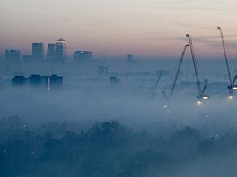 Londýn v mlze