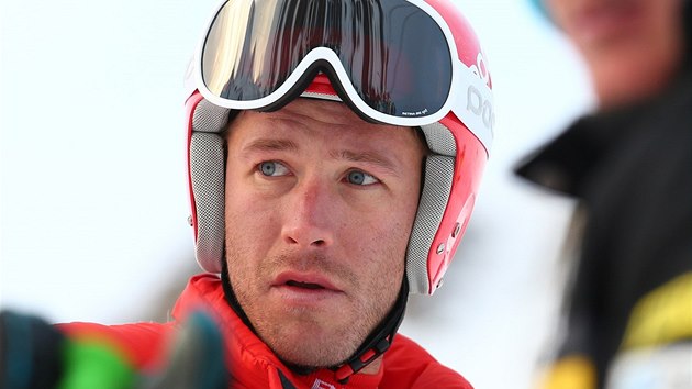Bode Miller ped obm slalomem ve Val D'Isere