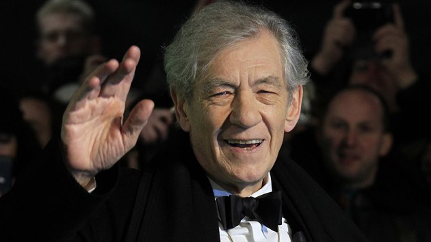 Ian McKellen (12. prosince 2012)