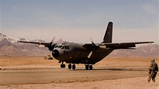 Letoun G.222 (C-27A Spartan) v Afghánistánu. Nkolik stroj získali Afghánci od...