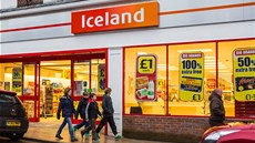 Supermarket Iceland v britském Blandfordu