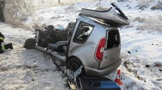 Tragická nehoda v Mladých Bukách na Trutnovsku (17.12. 2013)