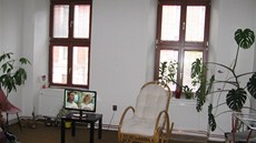 Obývací pokoj - pohled od vstupu z kuchyn�