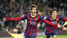 NEZASTAVITELNÝ NEYMAR. Barcelonský útoník Neymar pálil v tomto týdnu ptkrát -...