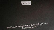Unikátní kalendá obsahuje snímky legendy svtové fotografie Helmuta Newtona z roku 1986.