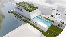 Náv�t�vníci �eského pavilonu dostanou místo letá�k� jednorázové plavky a