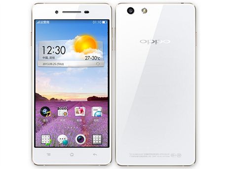 Oppo R1 na tiskovm snmku