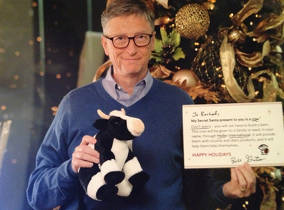 Bill Gates obdaroval neznámou uživatelku Redditu nezvykle osobním dárkem.