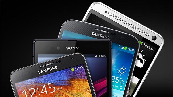 Samsung Galaxy Note III, Xperia Z Ultra, Galaxy Mega a HTC One Max