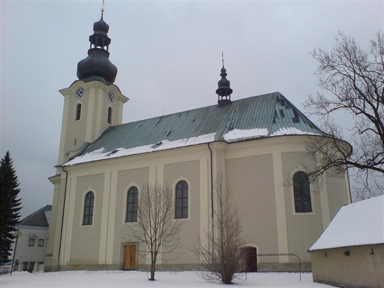 Kostel Všech svatých v Rožnově pod Radhoštěm.
