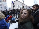 Marija Aljochinová po proputní z vznice v Niném Novgorodu (23. prosince...