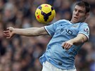 ZPRACOVÁNÍ. James Milner z Manchesteru City.