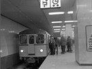 Metro 22. prosince 1973 ve stanici Kaerov