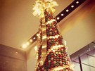 Vánoní strom v hotelu Ritz-Carlton v mst Charlotte v Severní Karolín je...