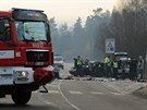Tragick nehoda ve Vejprnick ulici v Plzni uzavela silnici mezi Plzn a...