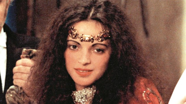 Vida Neuwirthov� jako princezna Bosana z filmov� poh�dky T�i veter�ni.