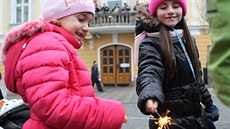 Po roní pestávce se lidé mohou opt tit na troubení koled z balkonu radnice v Havlíkov Brod.