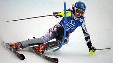Bernadette Schildová ve slalomu v Lienzu 