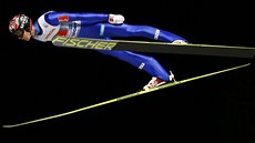 Anders Bardal p�i závodu Turné �ty� m�stk� v Oberstdorfu