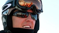 Michael Schumacher pi lyování v italském stedisku Madonna Di Campiglio v